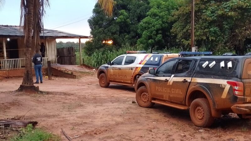 Ação conjunta cumpre mandados judiciais contra investigados por tráfico em distrito de Marcelândia