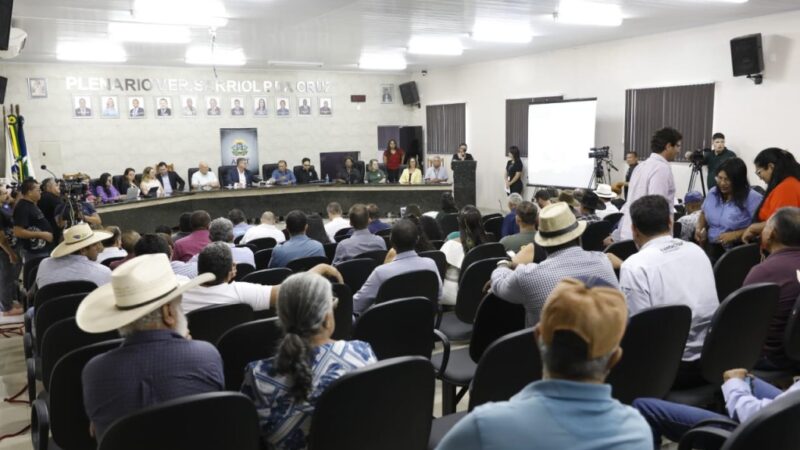 Sema apresenta plano de manejo do Parque Estadual Serra de Ricardo Franco em audiência pública