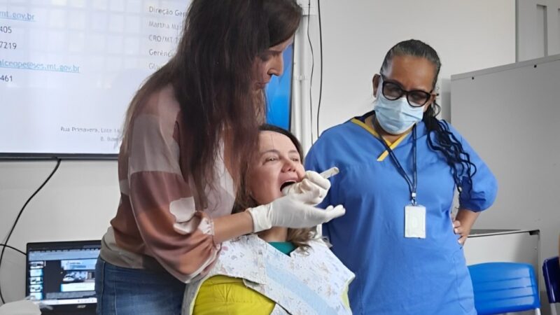 Centro Estadual de Odontologia para Pacientes Especiais realiza oficinas sobre cuidados com saúde bucal