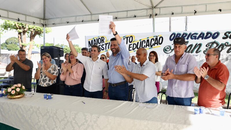 INVESTIMENTOS NA EDUCAÇÃO E ILUMINAÇÃO DA AVENIDA IVO CARNELÓS MARCAM DIA DE ENTREGAS EM COLÍDER