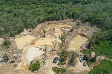 MP nega acordo a suspeito encontrado com ouro e arma de fogo em garimpo em terra indígena