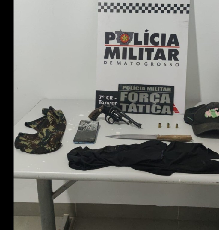 PM apreende adolescentes por tentativa de homicídio e porte ilegal de arma
