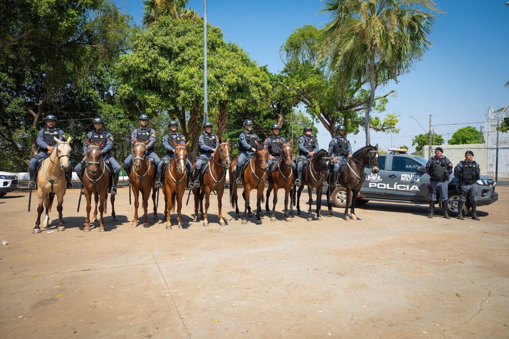 Cavalaria da Polícia Militar celebra 13 anos de criação com Operação Centauro