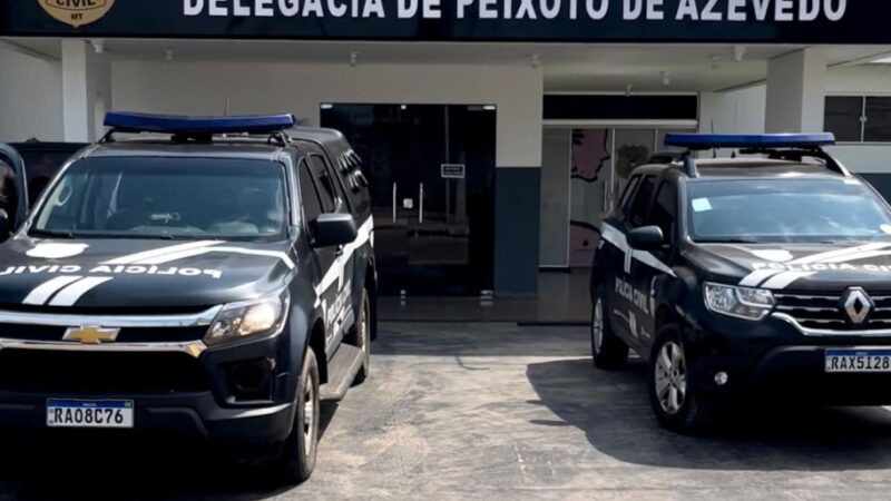 Autor de feminicídio em Peixoto de Azevedo é preso pela Polícia Civil em Terra Nova do Norte