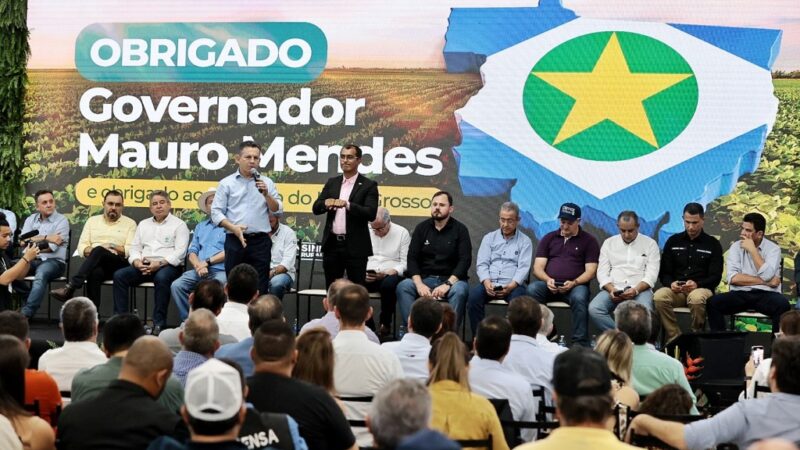 Na Norte Show, governador reforça trabalho para garantir segurança no campo em MT