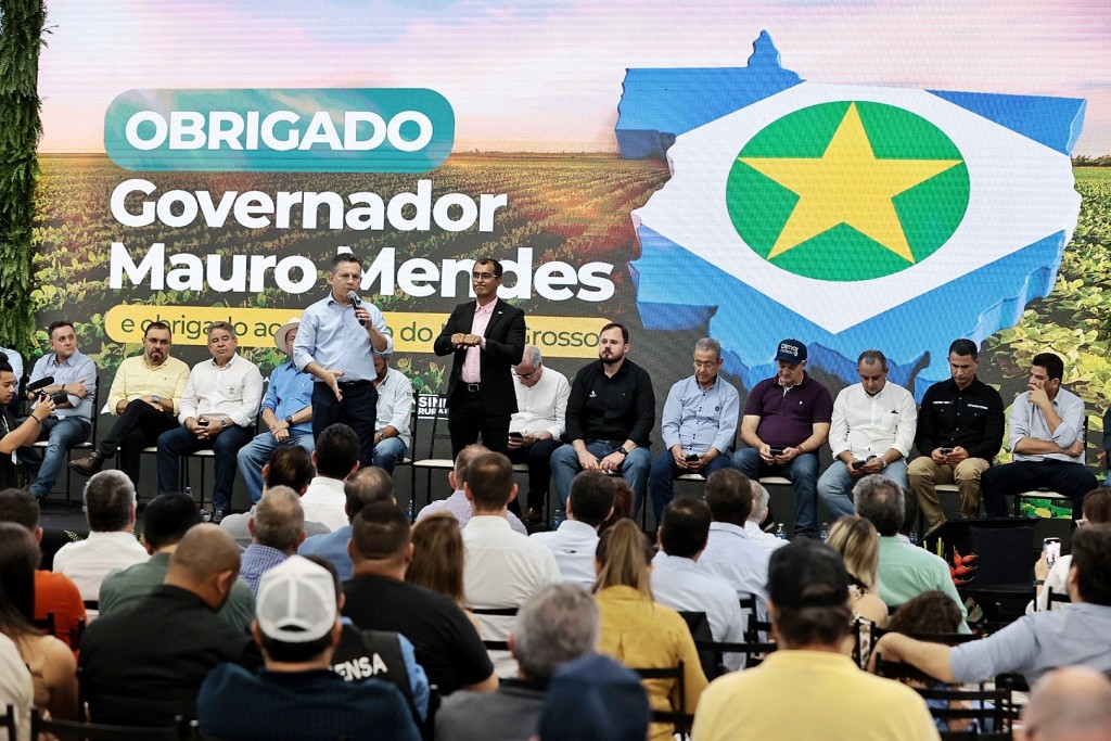 Na Norte Show, governador reforça trabalho para garantir segurança no campo em MT