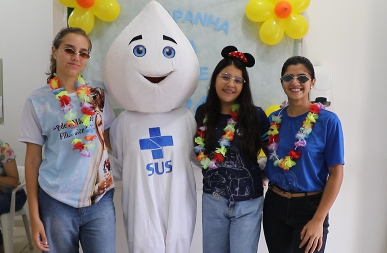 Veja o Vídeo/Secretaria de Saúde de Matupá realiza dia “D” de vacinação contra a Gripe e atendimentos de otorrinolaringologista