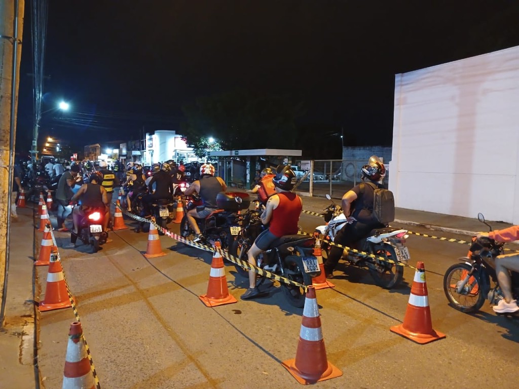 Motociclista com 120 multas é flagrado durante Operação Lei Seca em Cuiabá