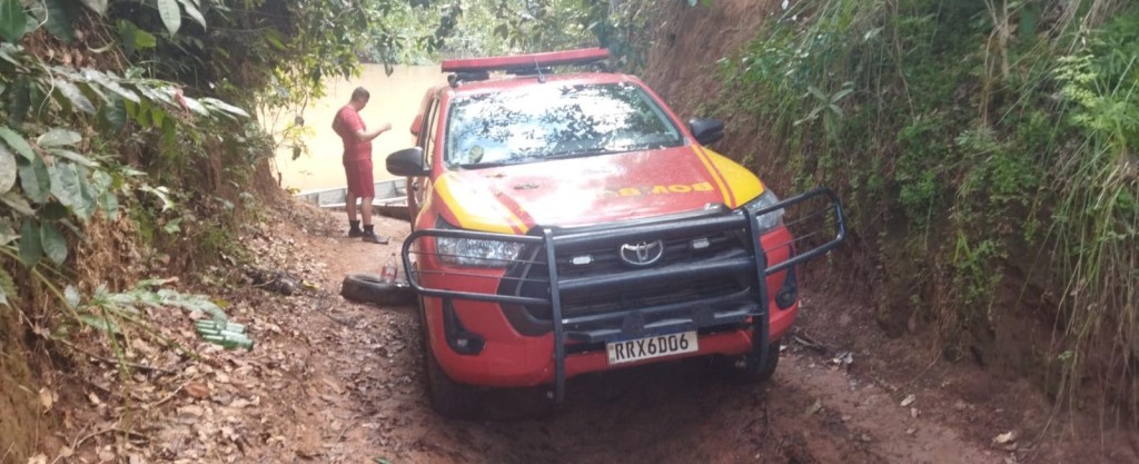 Corpo de Bombeiros recupera corpo de jovem de 28 anos que se afogou