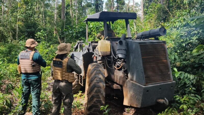 Polícia Civil e Sema realizam operação de combate ao desmatamento ilegal na região noroeste de MT