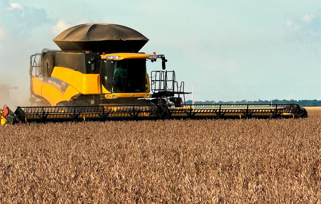 Com fim da colheita produtividade de soja em Mato Grosso fica em 52 sacas/hectare, diz IMEA