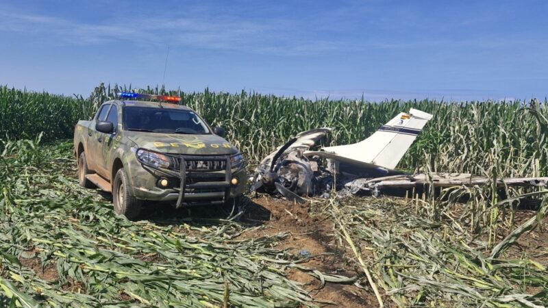 Gefron apreende cerca de 500 kg de entorpecente perto de aeronave queimada