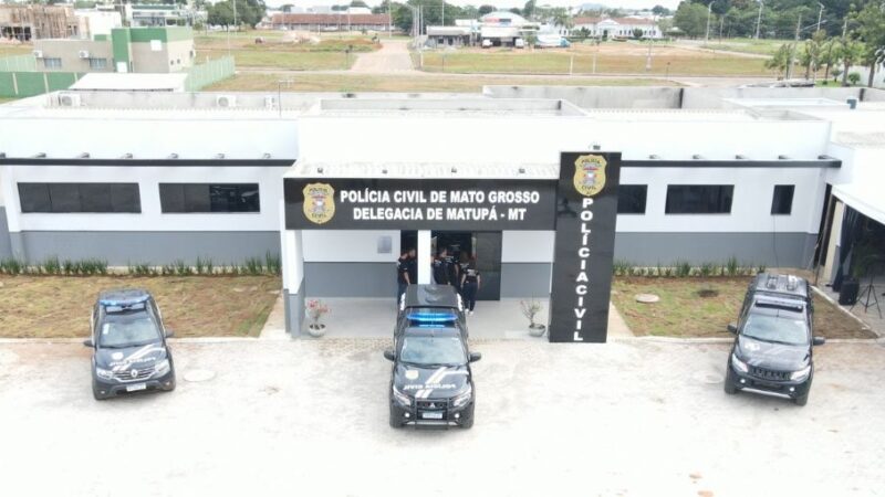 Polícia Civil efetua uma prisão em flagrante e apreende diversas armas de fogo e munições em Matupá.