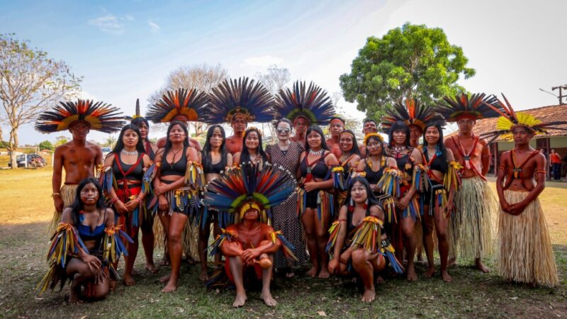 Madrinha dos povos indígenas, primeira-dama de MT lidera inciativas inovadoras com foco no desenvolvimento e sustentabilidade