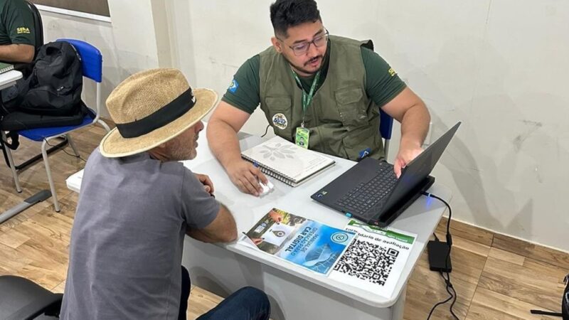 Produtor rural destaca eficiência e rapidez de sistema 100% automatizado da Sema
