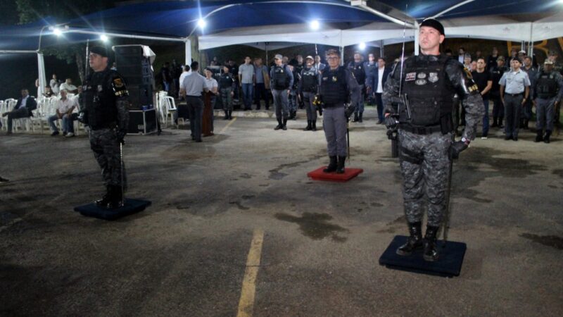 PM oficializa passagens de comando da Rotam, Força Tática de Várzea Grande e 10º Batalhão