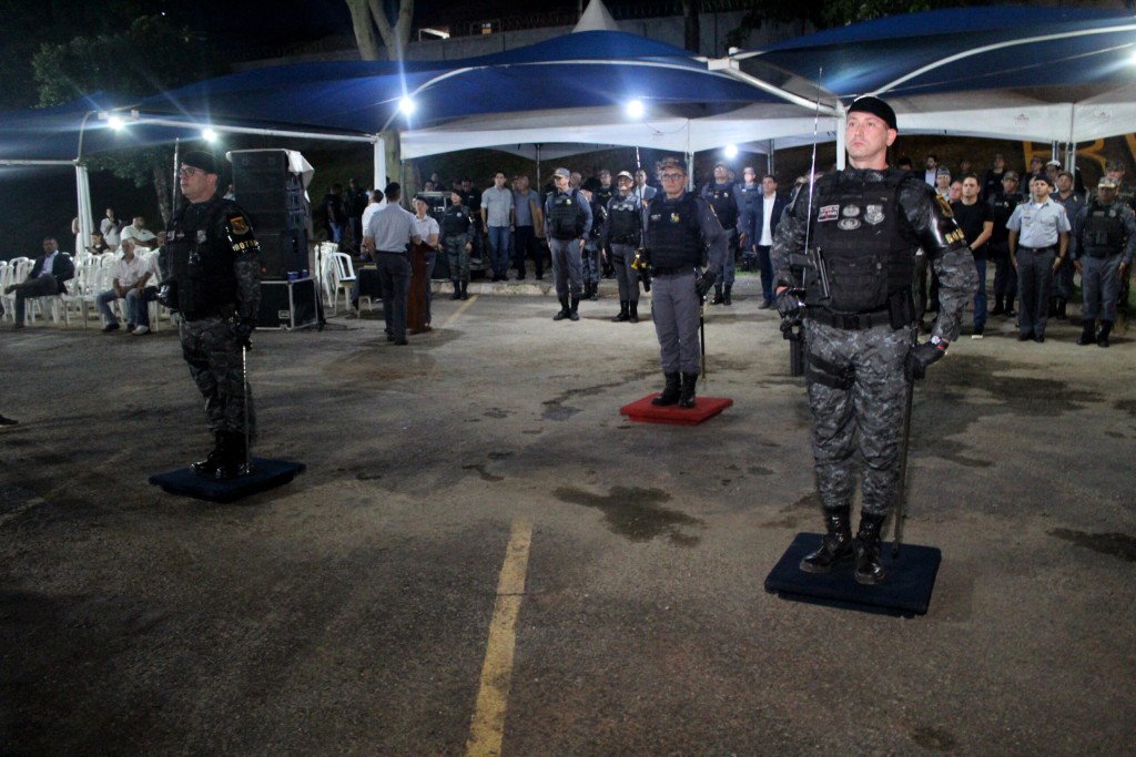 PM oficializa passagens de comando da Rotam, Força Tática de Várzea Grande e 10º Batalhão