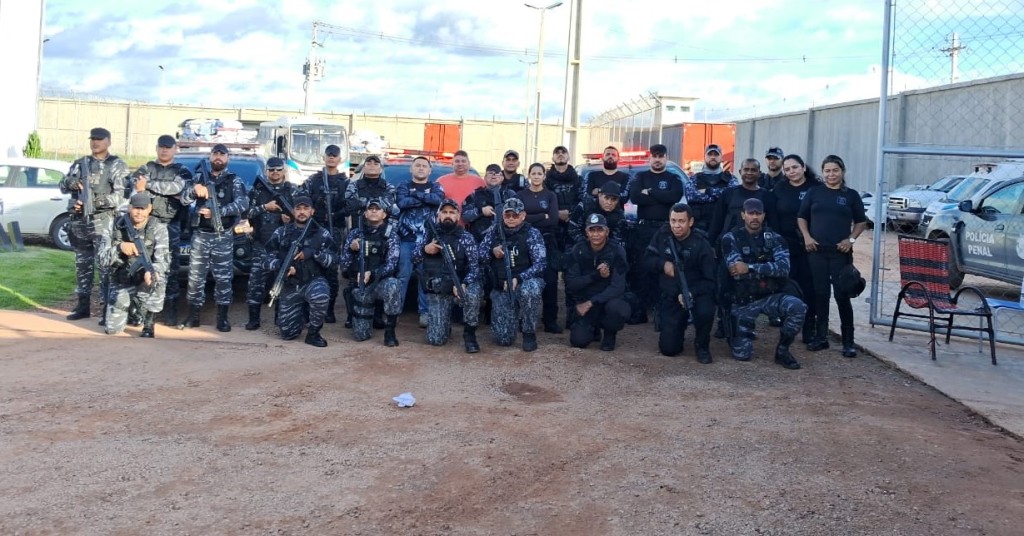 Operação apreende entorpecentes, celulares e outros materiais ilícitos no Centro de Ressocialização Ahmenon