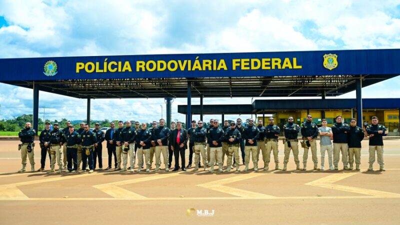 Posto da Polícia Rodoviária Federal construído pela Via Brasil BR-163 é inaugurado em Trairão (PA)