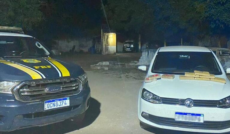 Maconha e cocaína são apreendidas em Jangada após abordagem da PRF