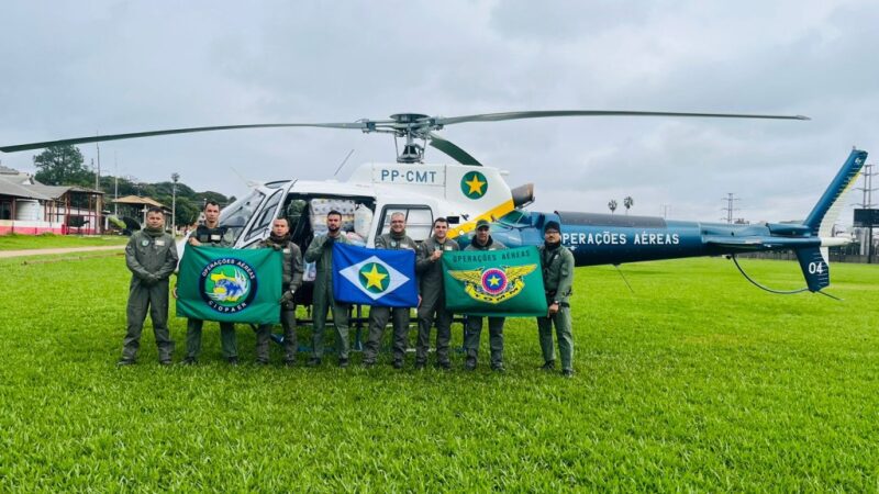Ciopaer retorna a Mato Grosso após missão no Rio Grande do Sul