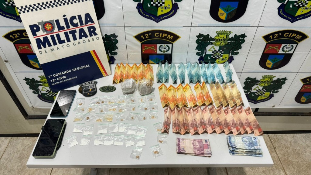 PM prende três integrantes de organização criminosa e flagra crianças vivendo em situação insalubre