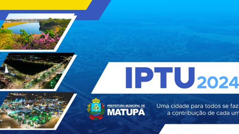 Com o seu IPTU em dia, obras e mais obras acontecem.