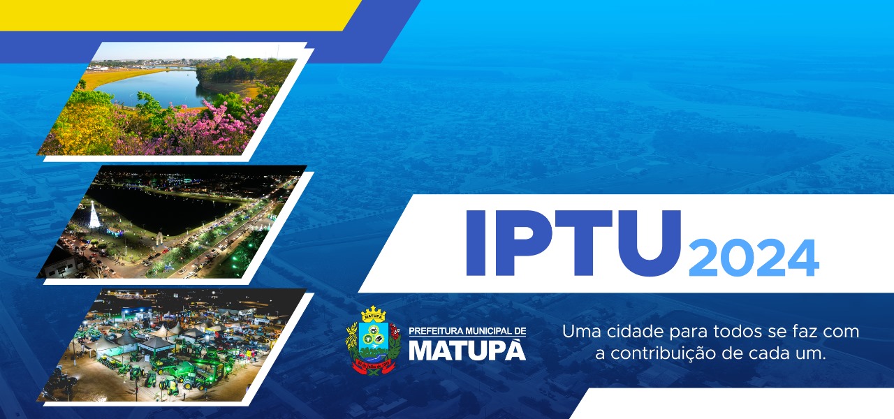Com o seu IPTU em dia, obras e mais obras acontecem.