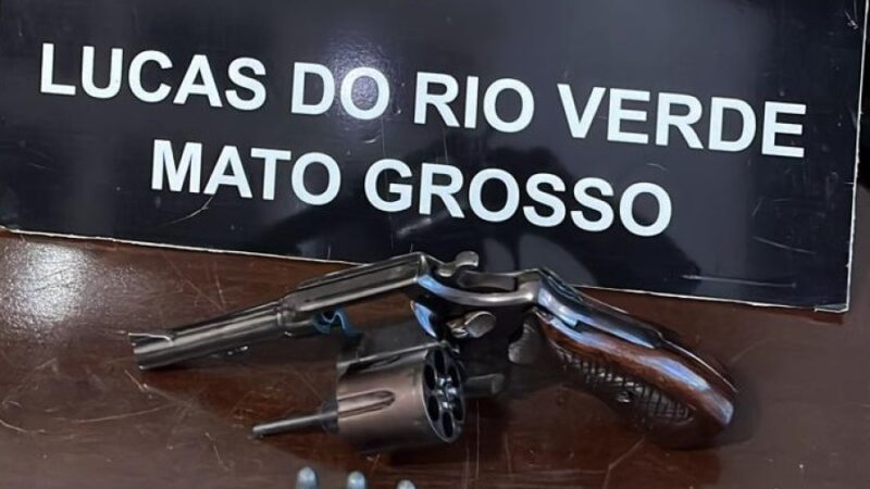 Homem portanto arma de fogo em marmoraria é preso pela Polícia Civil