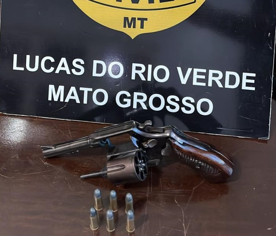 Homem portanto arma de fogo em marmoraria é preso pela Polícia Civil