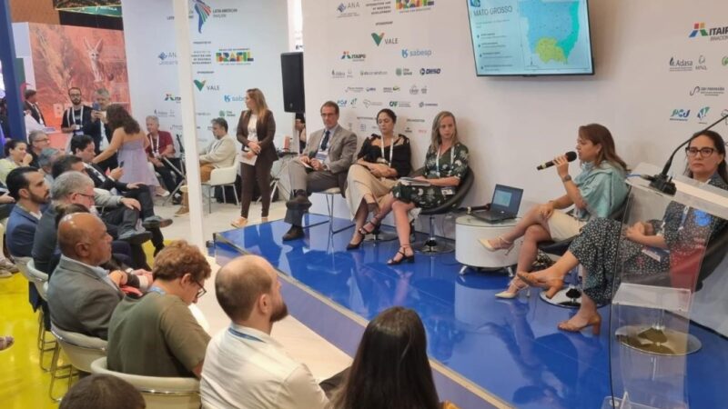 Mato Grosso apresenta avanços na gestão e monitoramento hídrico no Fórum Mundial da Água