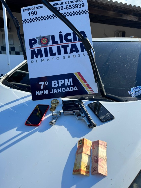 Integrantes de facção criminosa são presos por roubo e participação em homicídios em Rosário Oeste