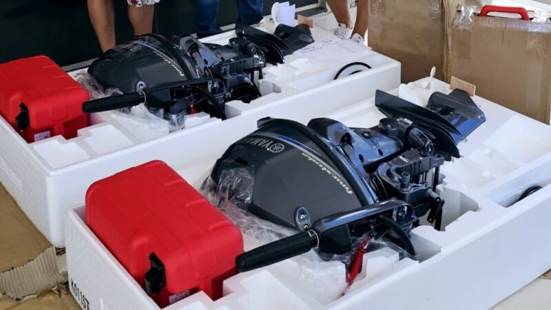 Mutirão de conciliação ambiental destina motores e tanques de combustível para a Polícia Civil