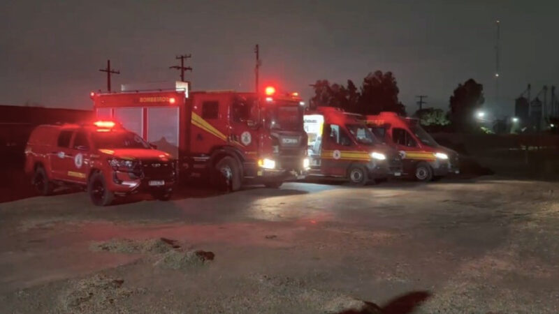 Incêndio atinge armazém com 4 mil toneladas de soja em Sorriso