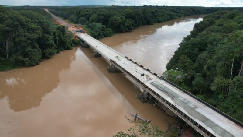 Governo de MT constrói 3 pontes sobre o Rio Teles Pires e abrirá novas rotas de trânsito