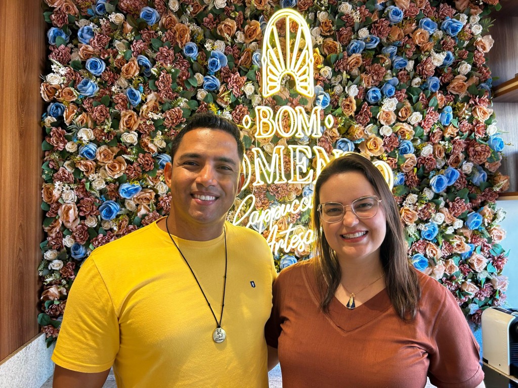 “Graças a esse crédito a gente concretizou nosso sonho de ter o espaço físico”, declara casal que abriu cafeteria em Cuiabá