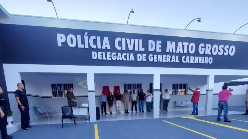 Polícia Civil inaugura revitalização da Delegacia de General Carneiro