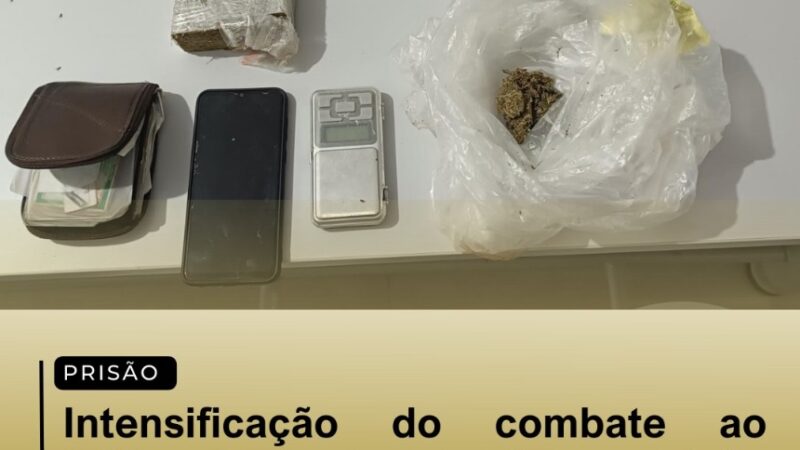 Intensificação do combate ao tráfico de drogas resulta em prisão em Matupá.