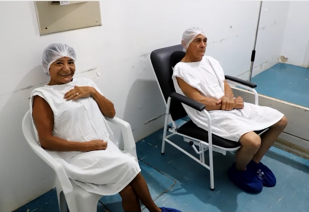 Secretaria Municipal de Saúde de Matupá realiza cirurgias oftalmológicas.