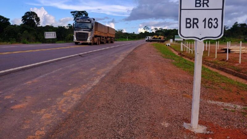 BR-163 será interditada nnesta segunda-feira (13) para evento em Lucas do Rio Verde