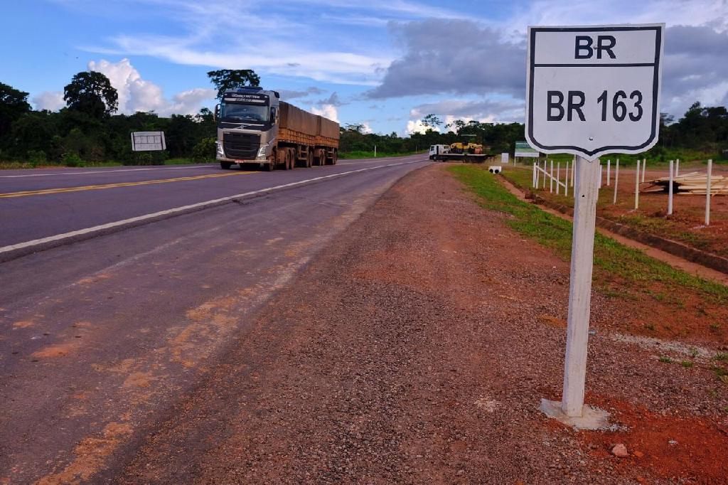 BR-163 será interditada nnesta segunda-feira (13) para evento em Lucas do Rio Verde