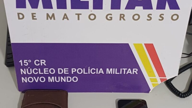 PM prende suspeito por tráfico de drogas durante evento realizado em Novo Mundo