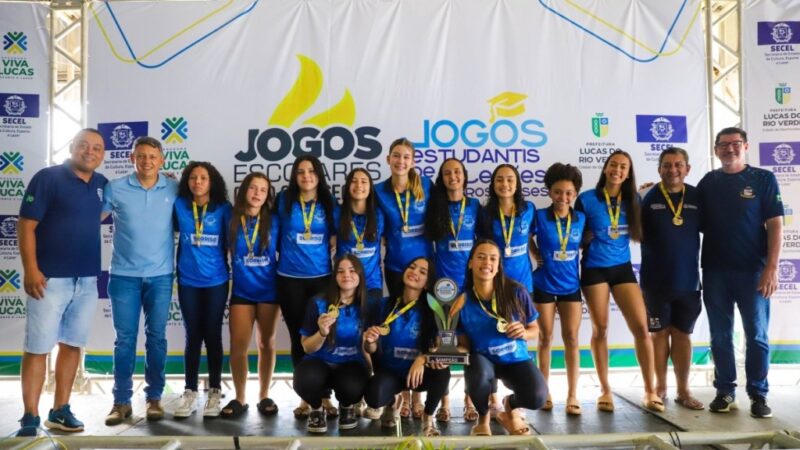 Cáceres, Sorriso e Sinop são destaques nas etapas Oeste e Centro-Norte das competições escolares