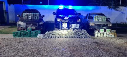Polícia apreende 370 tabletes com drogas no interior de MT