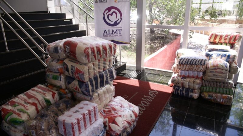 ALMT é ponto de arrecadação de donativos para as vítimas das enchentes no RS