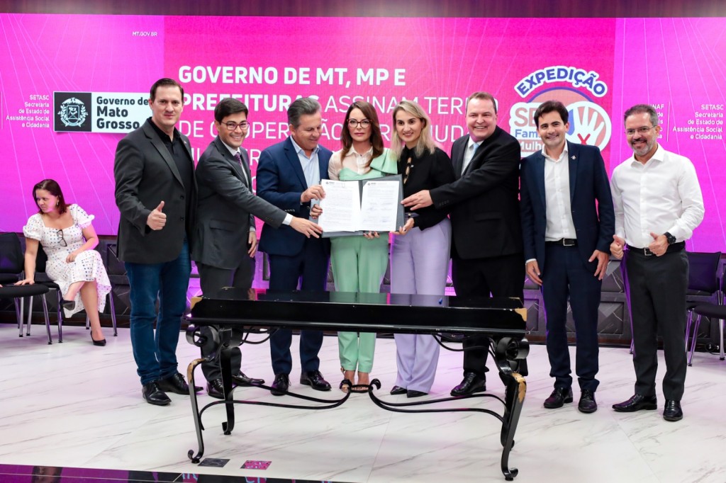 “Estamos fazendo nossa parte como Estado no combate aos crimes contra mulheres e vulneráveis”, afirma primeira-dama de MT ao lançar projeto Expedição SER Família Mulher