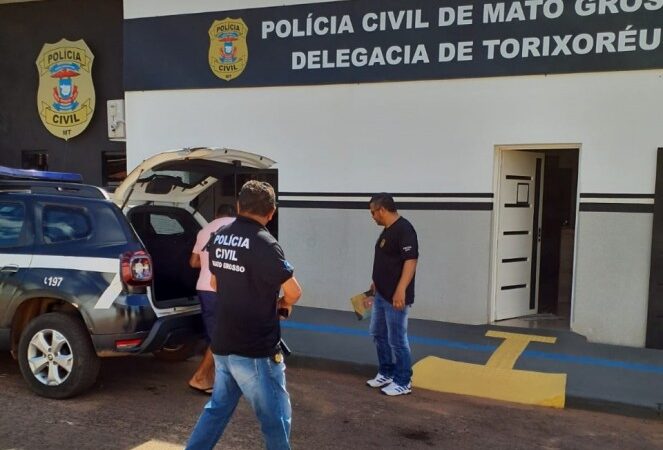 Padrasto condenado pela Justiça é preso pela Polícia Civil em Torixoréu