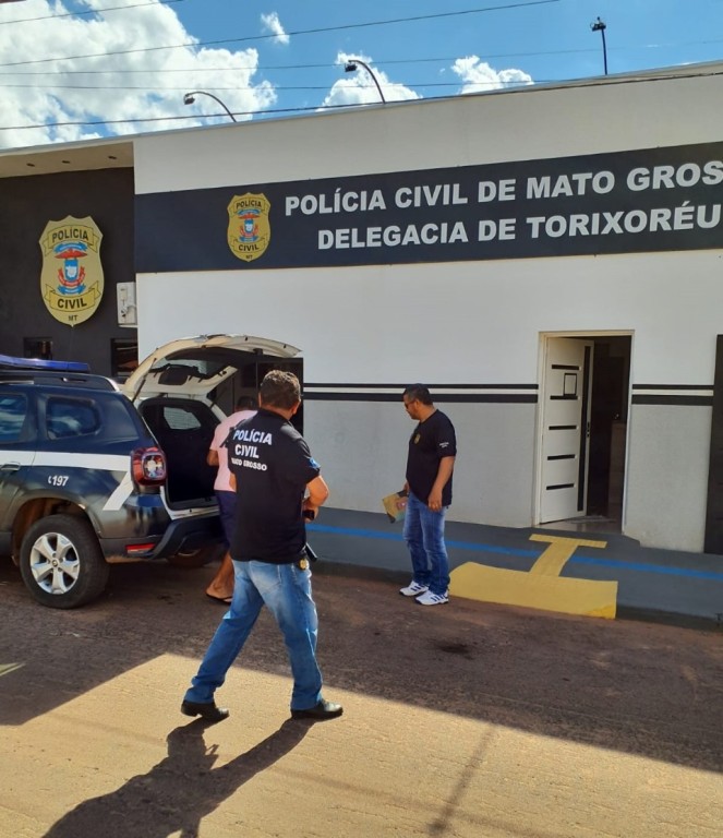 Padrasto condenado pela Justiça é preso pela Polícia Civil em Torixoréu