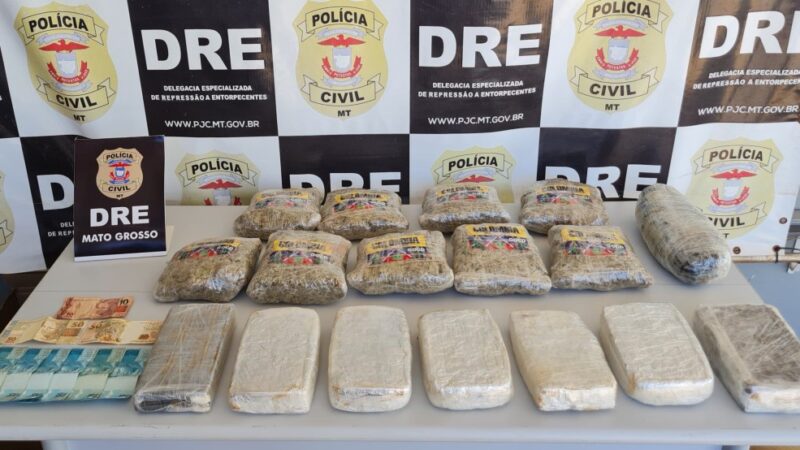 Polícia Civil cumpre mandado contra traficante e apreende drogas e animais silvestres em apartamento na capital