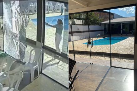 Veja: os vídeos/Um mês depois, imagens mostram como ficou casa invadida